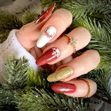 Oh So Boho Nail Wraps Holiday Spirit