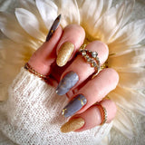 Gold Stone Nail Wraps (Exclusive Series)