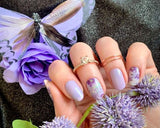 Lavender Blooms Nail Wraps Stylish