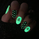 Glowing Venom Nail Wraps