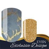 Gold Stone Nail Wraps