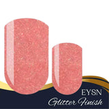 Coral Crush Nail Wraps