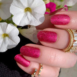 Fuchsia Sky Nail Wraps