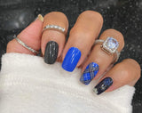 Winter Blues Nail Wraps