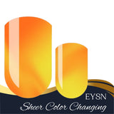 Tangerine Sunrise Nail Wraps(Color Changing)