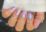 Lavender Blues Nail Wraps