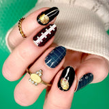 Football Frenzy Nail Wraps