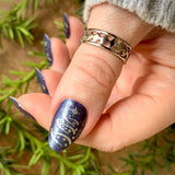 Blue Christmas Nail Wraps
