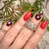 Plaid About Winter Nail Wraps