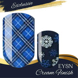 Winter Blues Nail Wraps