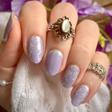 Lavender Blossoms Nail Wraps
