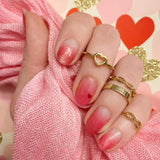 Fluttering Hearts Nail Wraps Stylish