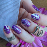 Snake Charmer Nail Wraps (Color Changing)
