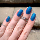 Sapphire Sky Nail Wraps