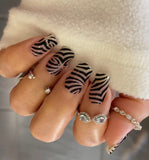 Monochromatic Nail Wraps