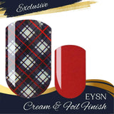 Plaid About Winter Nail Wraps