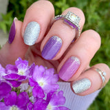 Lilac Frost Nail Wraps
