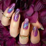 Orchid Crush Nail Wraps (Sheer) Stylish