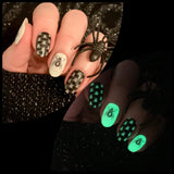 Glowing Venom Nail Wraps