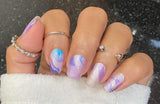 Lavender Blues Nail Wraps