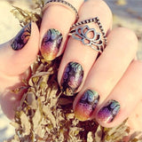 Sunset Nail Wraps (Glitter) Stylish