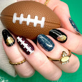 Football Frenzy Nail Wraps