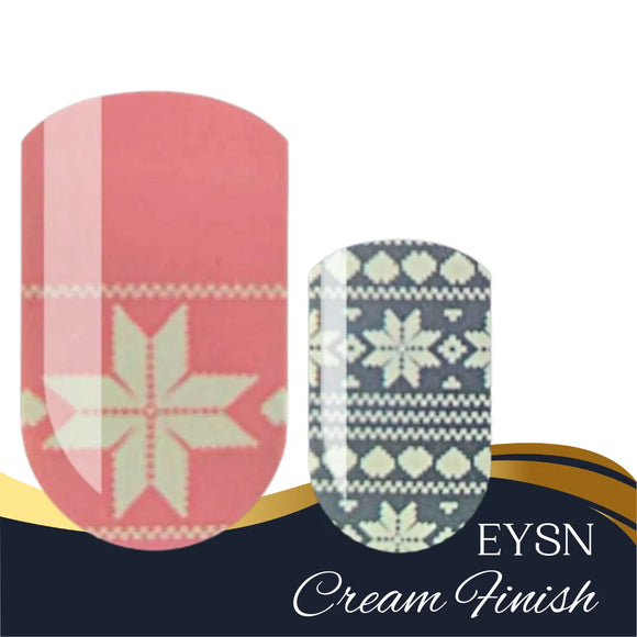 Pink Sweater Nail Wraps