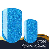 Sapphire Sky Nail Wraps