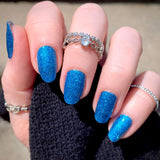 Sapphire Sky Nail Wraps