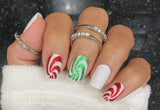 Peppermint Twister Nail Wraps