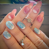 Fire & Ice Nail Wraps (Glitter) Luxurious