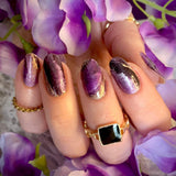 Amethyst Abyss Nail Wraps (Wide, Shimmer)