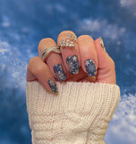 Glistening Winter Nail Wraps