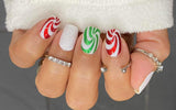 Peppermint Twister Nail Wraps