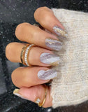 Brushed By Gold Nail Wraps