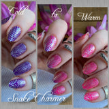 Snake Charmer Nail Wraps (Color Changing)