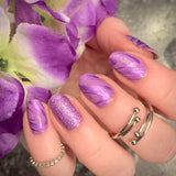 Amethyst Whirl Nail Wraps