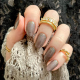Sand Crystals Nail Wraps
