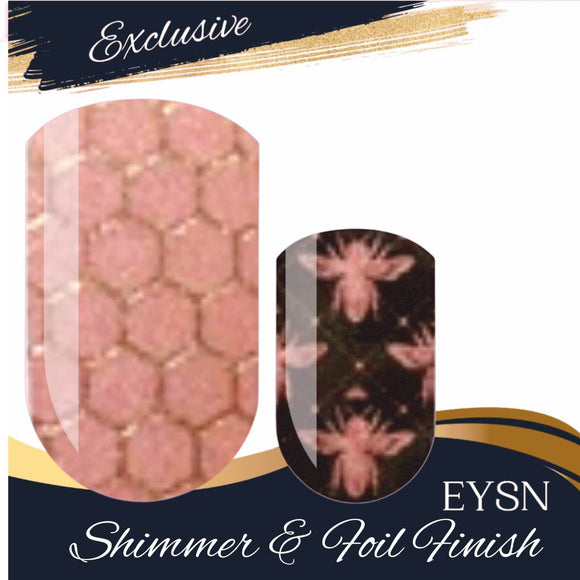 Queen Bee Nail Wraps