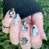 Monochromatic Visions Nail Wraps