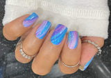 Splashing Impact Nail Wraps