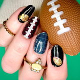 Football Frenzy Nail Wraps