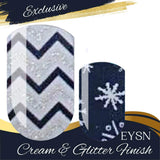 Winter Nights Fallen Nail Wraps