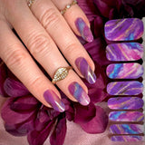 Orchid Crush Nail Wraps (Sheer) Stylish