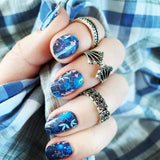 Secret Gardens Nail Wraps (Shimmer) Stylish
