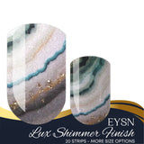 Emerald Quartz Nail Wraps