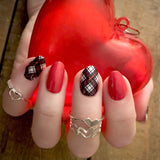 Plaid About Winter Nail Wraps