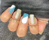 Bermuda Shores Nail Wraps