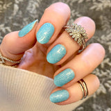 Blue Crush Nail Wraps