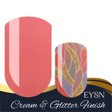 Coral Goddess Nail Wraps